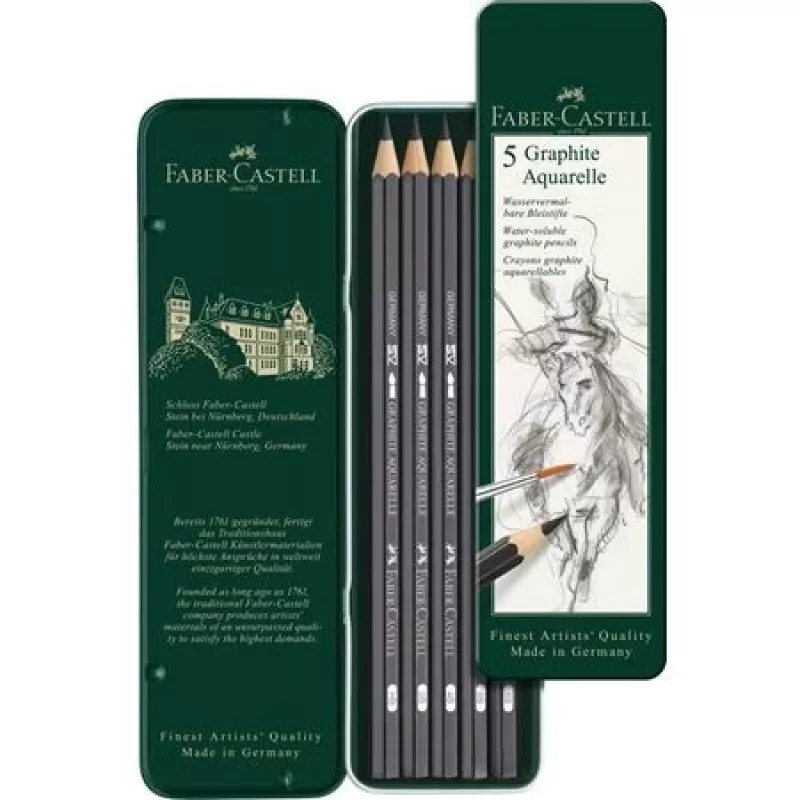 Grafitová ceruzka Faber-Castell 117805 HB 5 ks