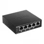 D-Link DGS-1005P/E sieťový switch unmanaged Gigabit Ethernet (10/100/1000) Power over Ethernet (PoE) čierny