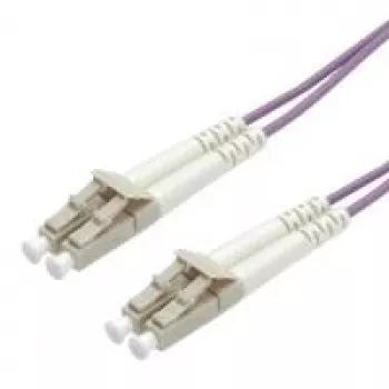 VALUE LWL kábel 50/125µm OM4, LC/LC, fialový 1,0m (21.99.8751)