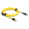 Delock kábel RJ45 konektor samec Cat.6 na Mini I/O 8 Pin D-Form Type 2 2 m (81251)