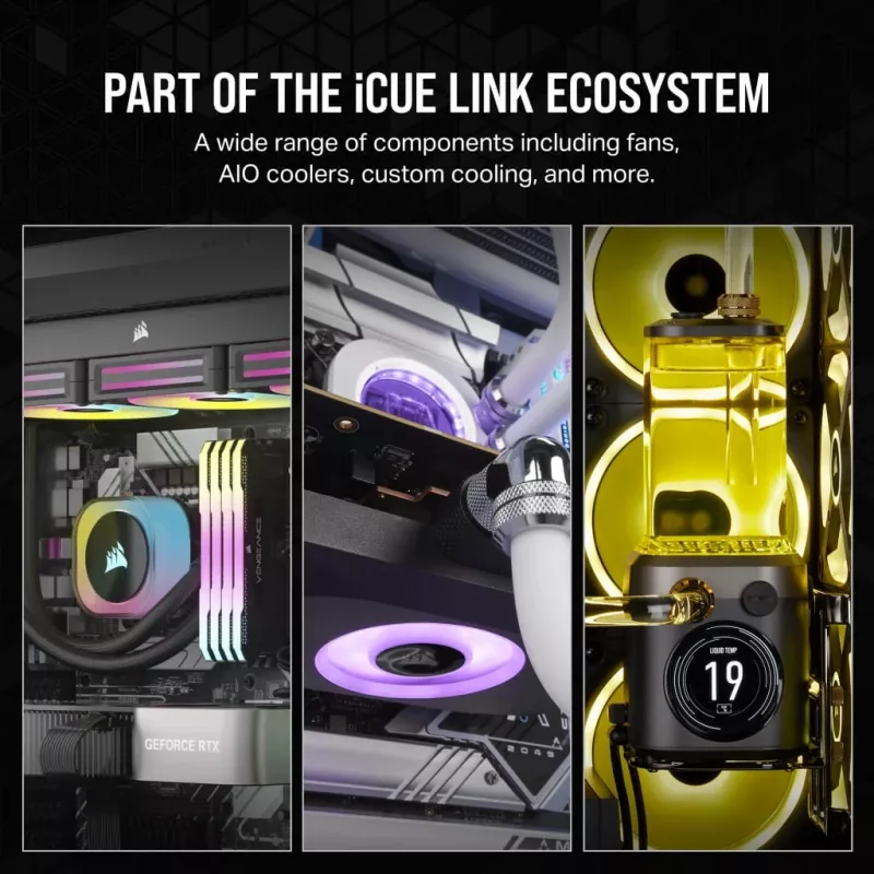 Ventilátor Corsair iCUE LINK RX120 RGB