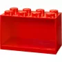 Room Copenhagen LEGO Brick Shelf 8 polica 41151730 (červená)