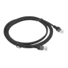 Sieťový kábel LANBERG PCU5-10CC-0200-BK RJ-45 Cat5e U/UTP 2 m čierny