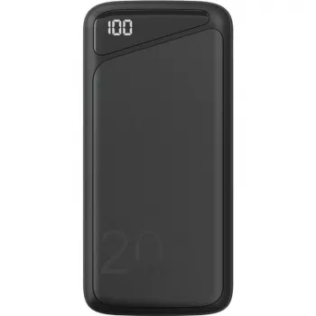 Rýchlonabíjacia powerbanka 20.000 mAh (čierna, PD, Quick Charge 3.0, Super Charge)