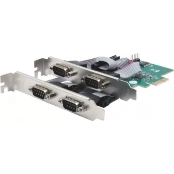 Exsys GmbH PCIe 4S Serial RS-232 karta ASIX EX-46014 - PCI-Express