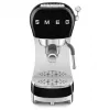 SMEG 50's Style ECF02BLEU espresso kávovar, 15 bar, čierny