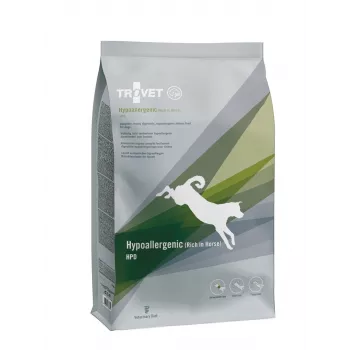 Suché krmivo pre psov TROVET Hypoallergenic HPD s koňom, 10 kg, bielkoviny 23,5 %, tuk 18,5 %