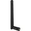 Delock 88339 anténa Wi-Fi 802.11 b/g/n, RP-SMA, 2 dBi, všesmerová, s naklápacím kĺbom, čierna