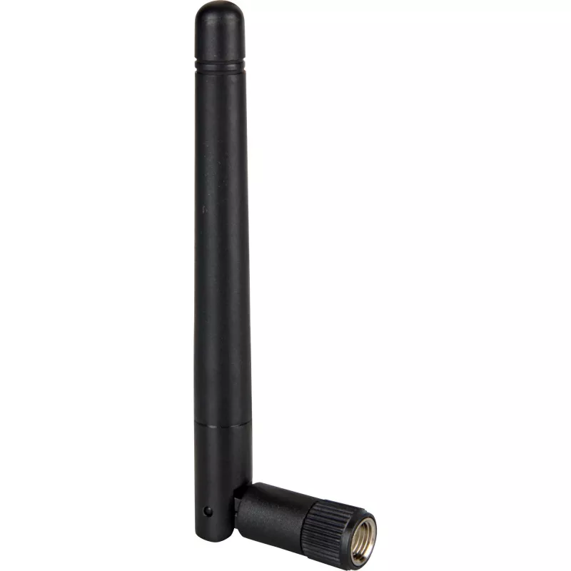 Delock 88339 anténa Wi-Fi 802.11 b/g/n, RP-SMA, 2 dBi, všesmerová, s naklápacím kĺbom, čierna