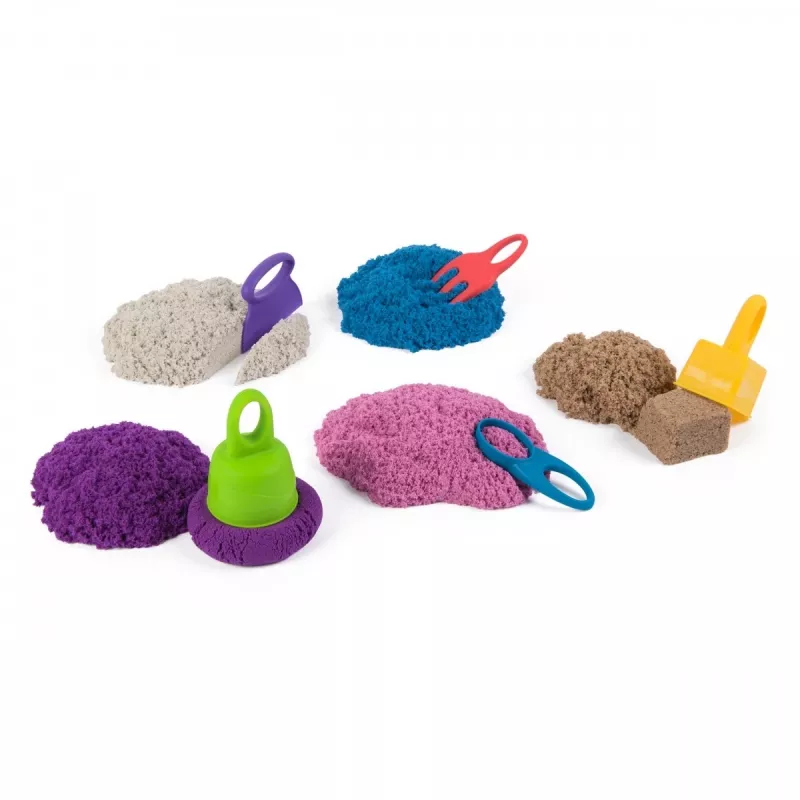 Kinetic Sand Castle Case - limetkovo zelená