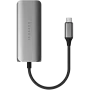 Satechi dokovacia stanica 4-in-1 ST-H3C25EM USB-C 3.2 Gen2 sivá (ST-H3C25EM)