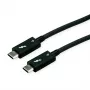 USB kábel ROLINE 11.02.9047 1,5 m USB 3.2 Gen 1 USB-C čierny