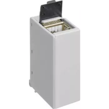 Hager ZZ45ZPH6 - RJ-45 - 2P - 6a - sivá - 18 mm - 35 mm
