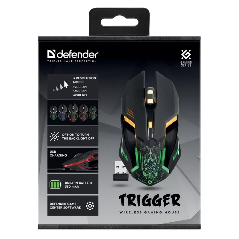 Bezdrôtová herná myš TRIGGER GM-934
