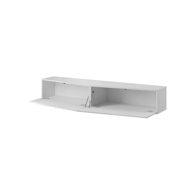 Cama obývacia zostava VIGO SLANT 6 biela/biela lesk