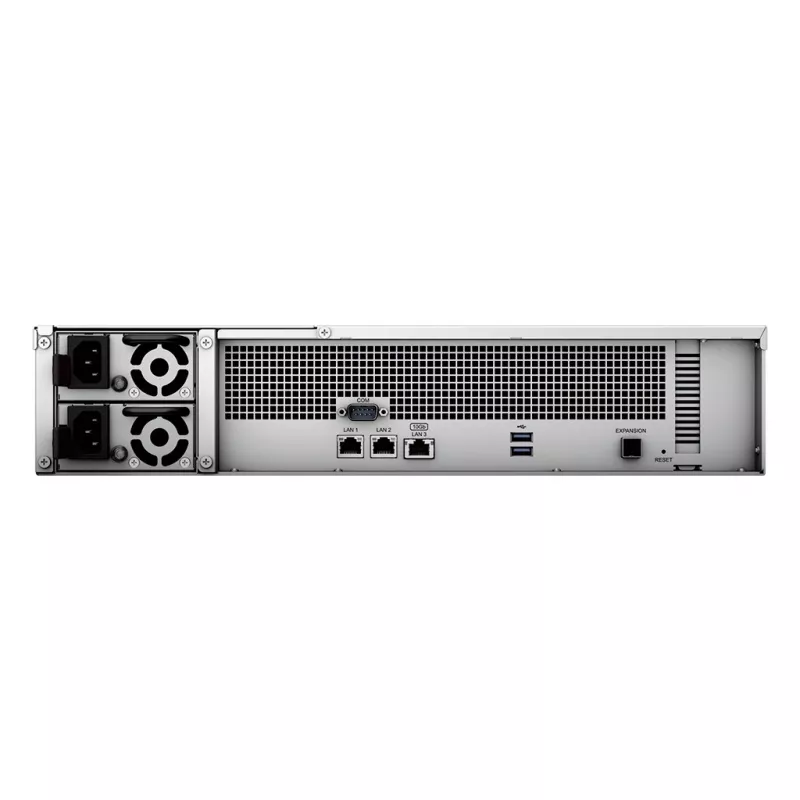 Synology RackStation RS2423+ NAS/Storage server Rack (2U) Ryzen Embedded V1780B 8 GB DDR4 0 TB DiskStation Manager čierna, sivá
