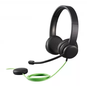Káblový konferenčný headset Acer GP.HDS11.01N — supraaurálny, 2 m kábel, 20–20000 Hz, 160 g, čierny