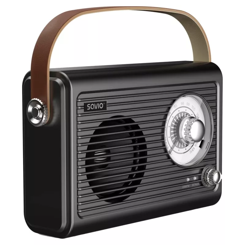 Prenosné rádio Savio RS-01 analógové čierne