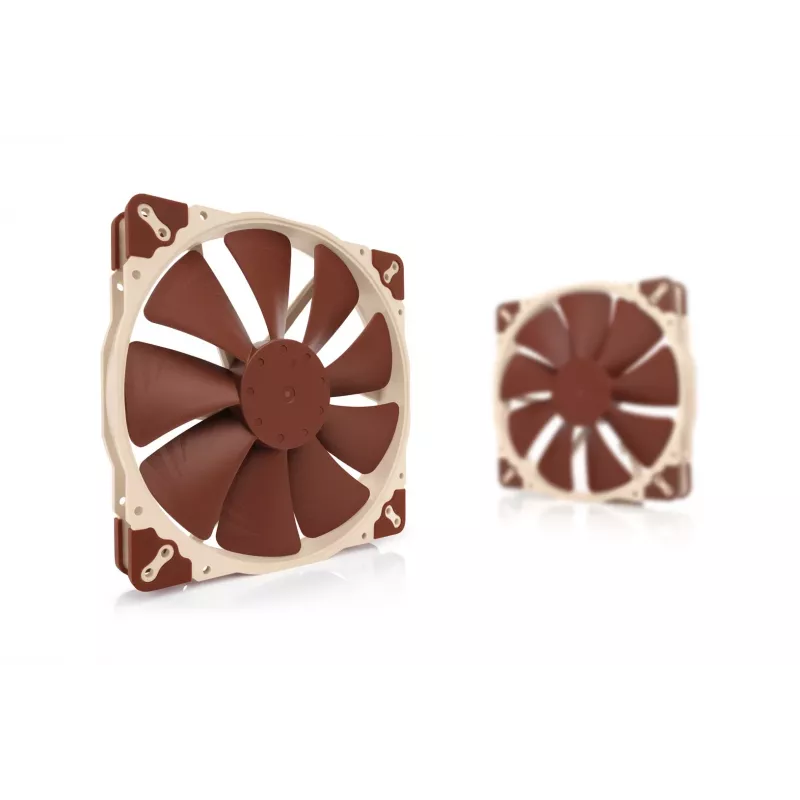 Noctua NF-A20 5V skrinkový ventilátor, 200x200x30 mm, 5 V, 3-pin, béžová/hnedá
