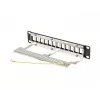 Patch panel LANBERG PPKS-9212-B 12-portový 1U 10 palcov FTP