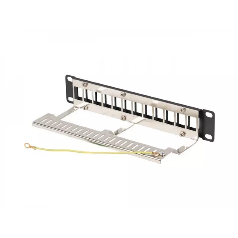 Patch panel LANBERG PPKS-9212-B 12-portový 1U 10 palcov FTP