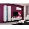 Cama regál VIGO NEW 180/40/30 biela/biela lesk