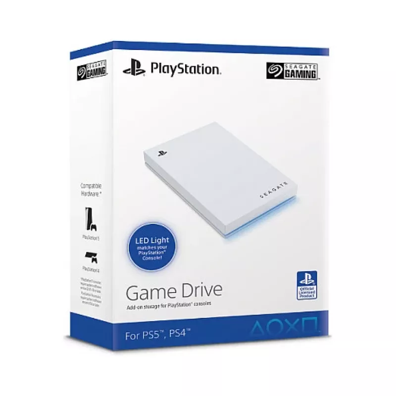 Externý SSD SEAGATE Game Drive STMH2000200 2 TB USB 3.2 biela