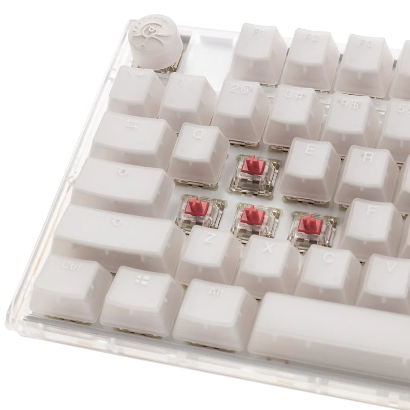 Ducky One 3 RGB klávesnica Gaming USB QWERTY US English biela