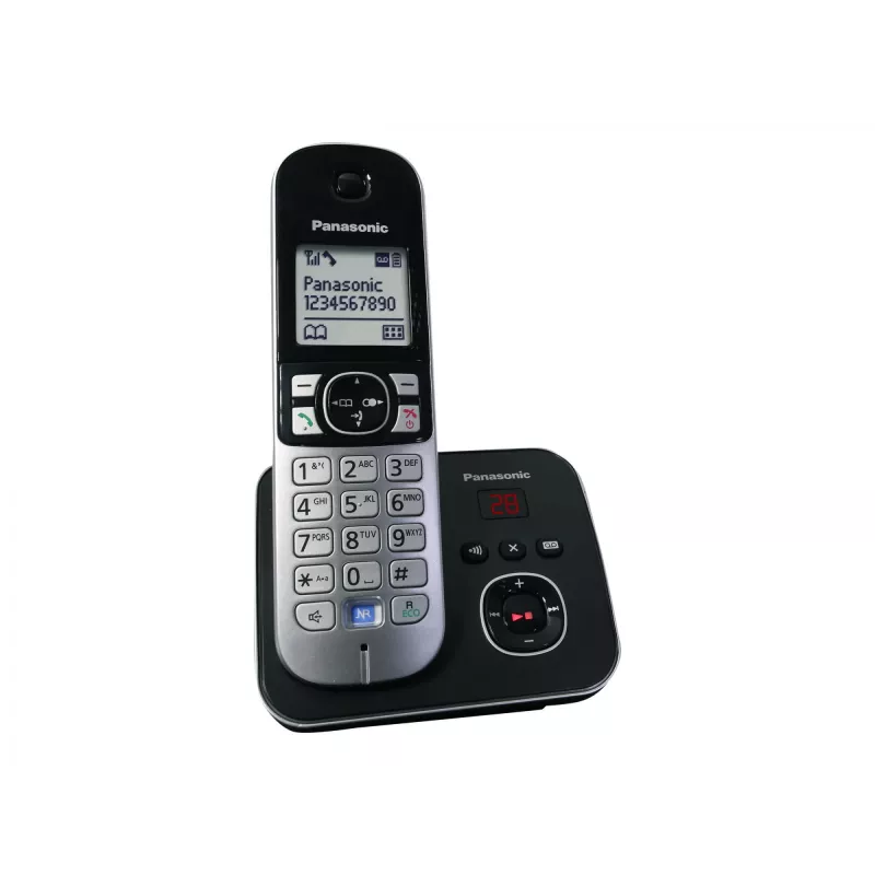 DECT telefón Panasonic KX-TG6821GB čierny