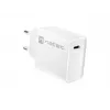 Interiérová USB-C rýchlonabíjačka NATEC RIBERA 12V 20W Quick Charge 3.0 biela