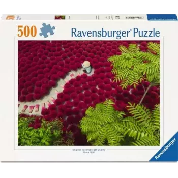 Puzzle Ravensburger More z červenej — 500 dielikov, umenie, od 12 rokov