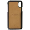Puzdro Krusell Sunne 2 Card Cover iPhone XS Max čierna