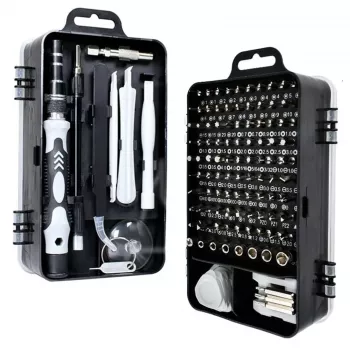 Extralink sada precíznych skrutkovačov, 118 v 1 Torx skrutkovače a precízne nástroje