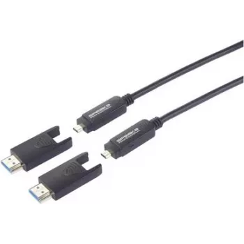 SpeaKa Professional optický HDMI kábel HDMI-A konektor samec na HDMI-Micro-D (SP-13597804)