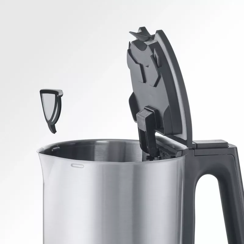 Severin WK 3409 Kanvica na vodu 1,7 l čierna - nehrdzavejúca oceľ 2200 W (WK 3409)