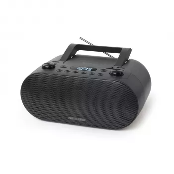 Muse | Prenosné rádio s Bluetooth a USB portom | M-35 BT | AUX vstup | čierna