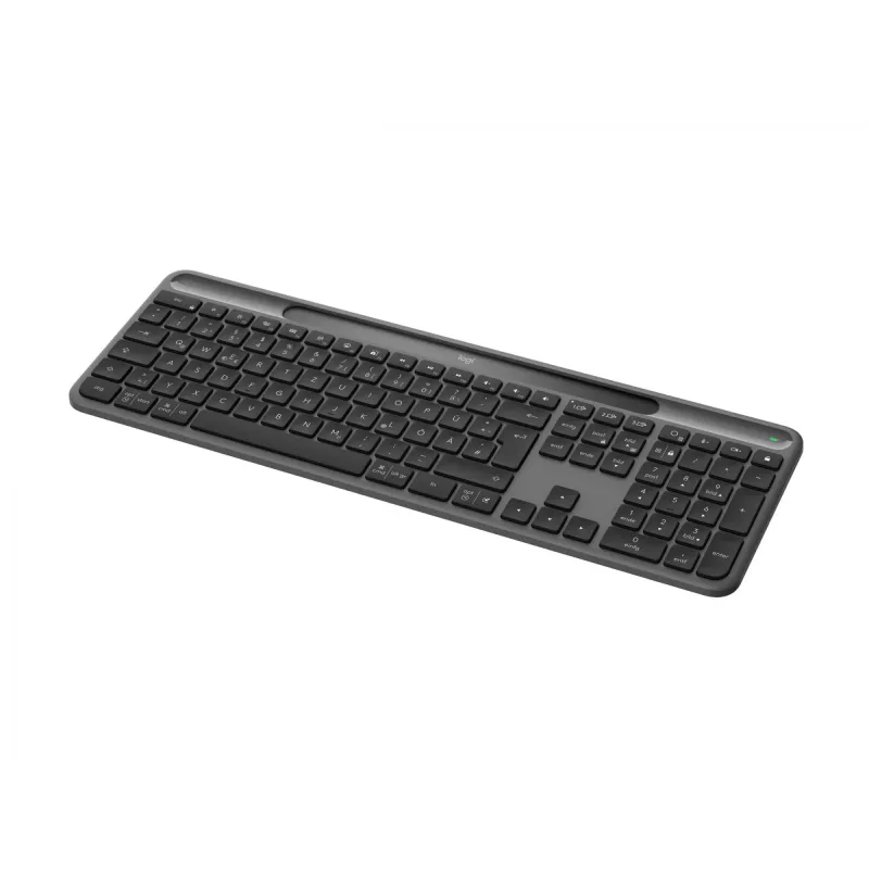 Logitech Signature Slim Solar+ K980 bezdrôtová klávesnica, nemecké QWERTZ, grafitová