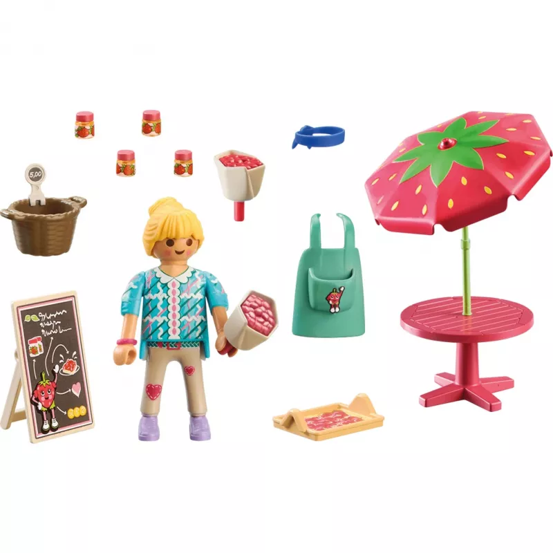Playmobil Country Stánok s domácim jahodovým džemom