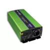 Automobilový menič Qoltec Monolith 600 W zelená 12 V