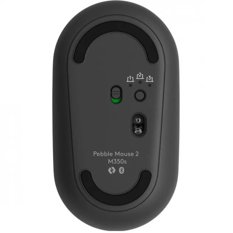 Logitech Pebble 2 Combo bezdrôtová klávesnica a myš QWERTZ Deutsch grafitová
