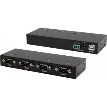Exsys EX-13074HM - USB 2.0 konvertor, USB-B na 4x RS-232, FTDI