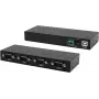 Exsys EX-13074HM - USB 2.0 konvertor, USB-B na 4x RS-232, FTDI