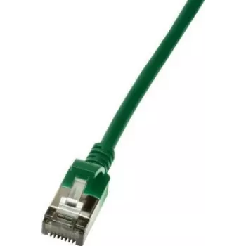 LogiLink tenký U/FTP sieťový kábel 1,5 m Cat6a U/FTP (STP) zelený (CQ9045S)