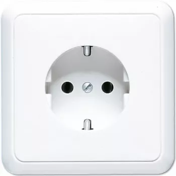 Jung 5520 WW zásuvka typ F biela (5520WW)