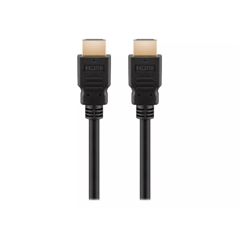 Goobay 41082 HDMI kábel 1 m HDMI Type-A (štandard) 2 x HDMI Type-A (štandard) čierny (41082)