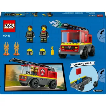 LEGO CITY 60463 Hasičské auto s rebríkom