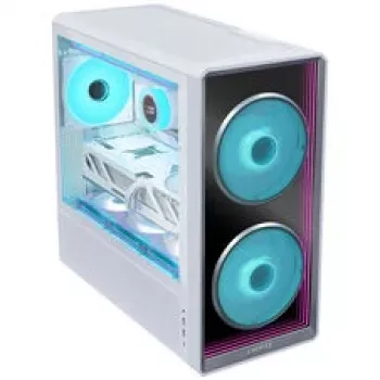Lian Li LANCOOL 217 INF PC skriňa - balenie + HydroShift II LCD-S 360TL AiO - biela
