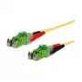 METZ CONNECT OpDAT patch kábel E2000-D APC/E2000-D APC OS2 1,0m