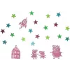 Nálepky na stenu Hasbro Peppa Pig PP13870PP Glow in the Dark Stars
