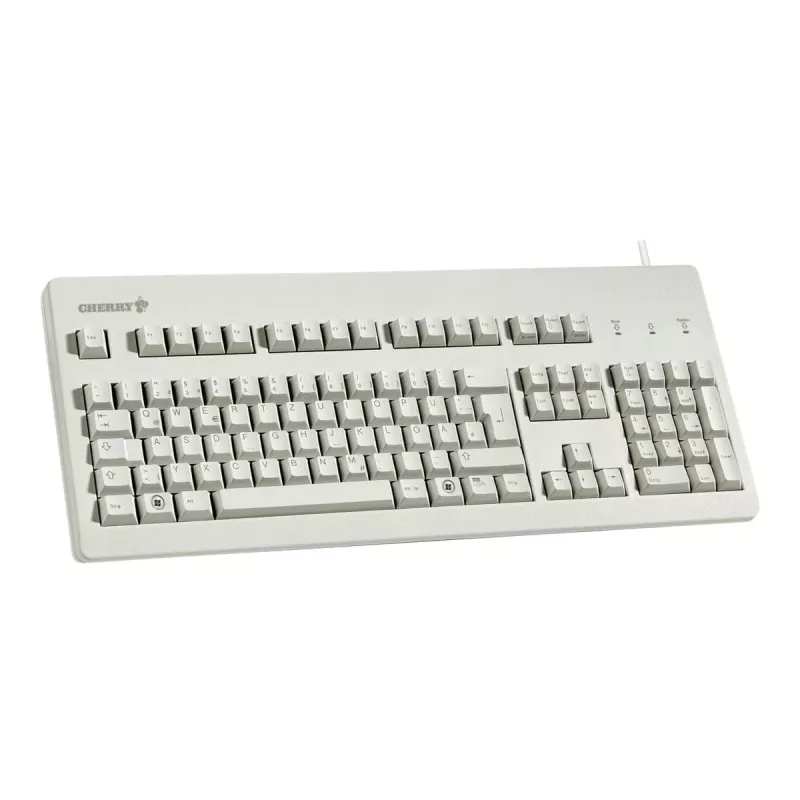 CHERRY G80-3000 klávesnica univerzálna USB QWERTZ nemecká sivá